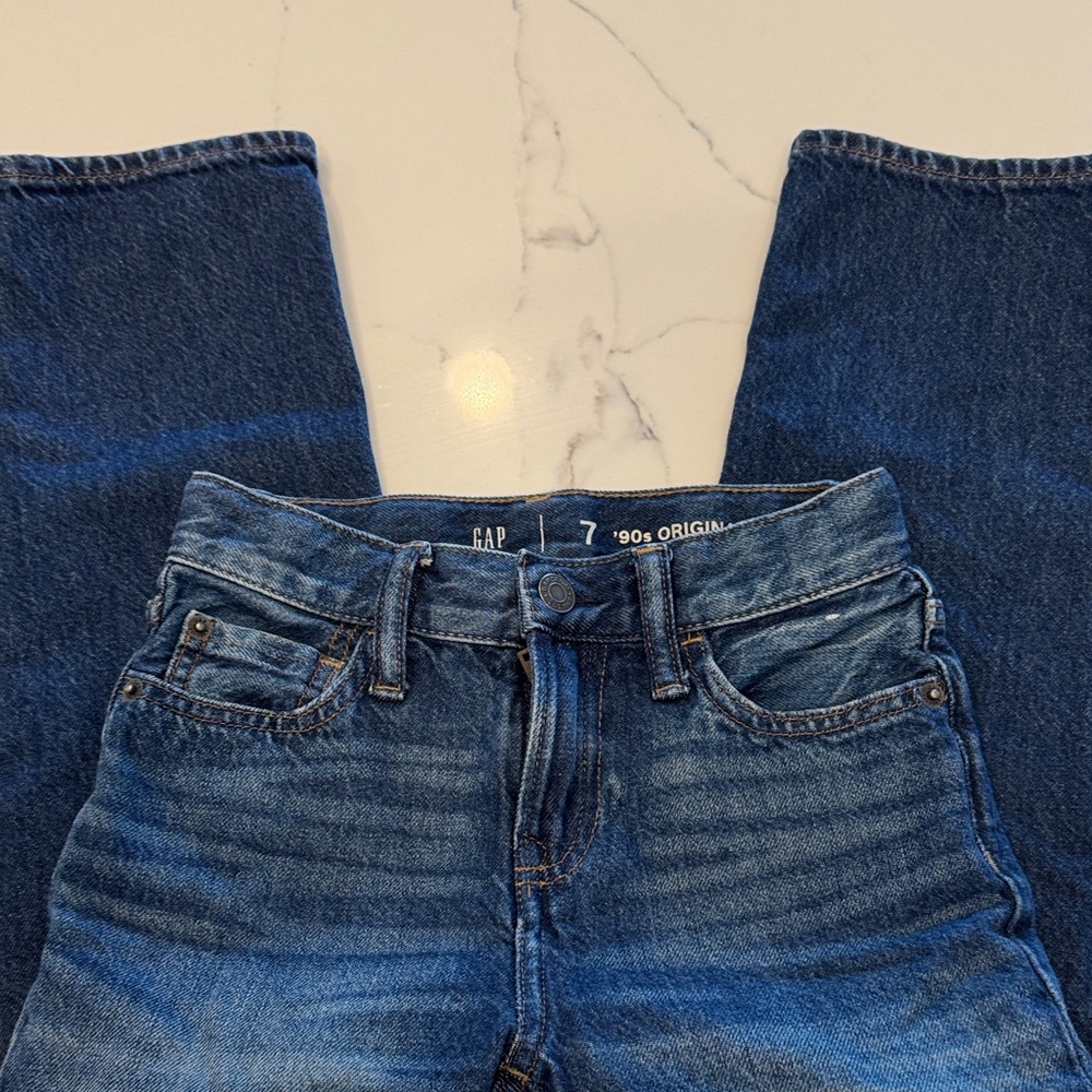 GAP Dark Blue Denim Pants kids